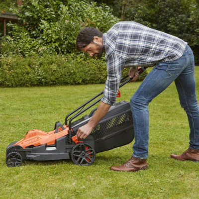 Газонокосилка Black&Decker BEMW481BH фото №5