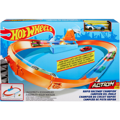 Автотреки Hot Wheels Чемпіон кола серії Боротьба за кубок чемпіонату (GJM75) фото №4