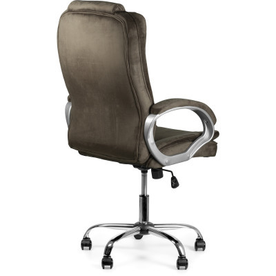 Офісне крісло Barsky Soft Microfiber Brown Soft-02 (Soft-02) фото №3