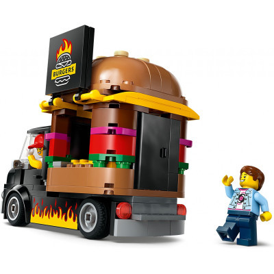 Конструктор Lego City Вантажівка з гамбургерами 194 деталей (60404) фото №5