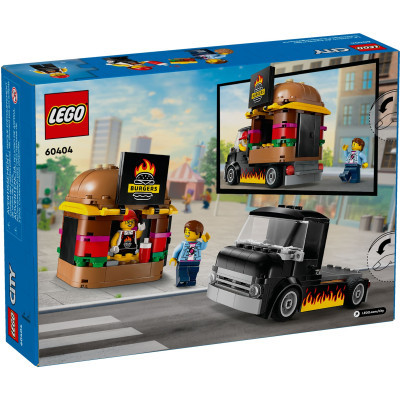 Конструктор Lego City Вантажівка з гамбургерами 194 деталей (60404) фото №6