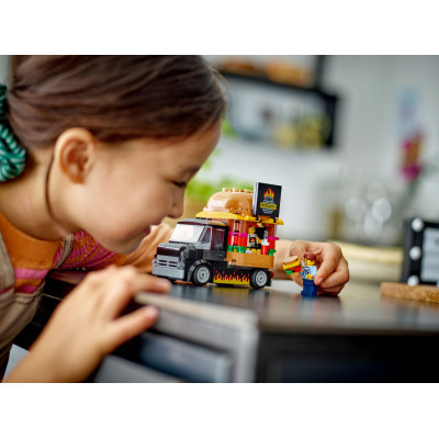 Конструктор Lego City Вантажівка з гамбургерами 194 деталей (60404) фото №7