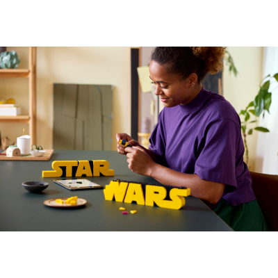 Конструктор Lego Star Wars Логотип з кубиків Зоряні війни (75407) фото №7