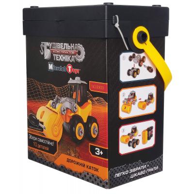 Конструктор Microlab Toys Конструктор  Строительная техника - дорожный каток (MT8909) фото №3