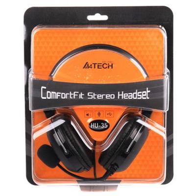 Наушники A4Tech HU-35 Black фото №4