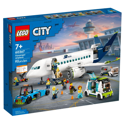 Конструктор Lego City Пасажирський літак 913 деталей (60367)
