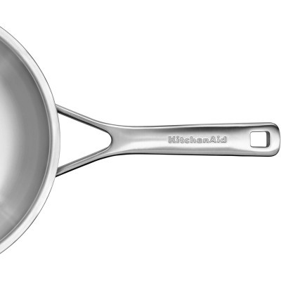 Сковорода KitchenAid WОК MSS 28 см 3,5 л з кришкою (CC003254-001) фото №2