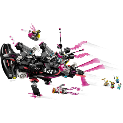 Конструктор Lego DREAMZzz Жахливий підводний човен «Акула» (71500) фото №4