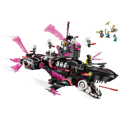 Конструктор Lego DREAMZzz Жахливий підводний човен «Акула» (71500) фото №5
