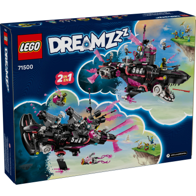 Конструктор Lego DREAMZzz Жахливий підводний човен «Акула» (71500) фото №7