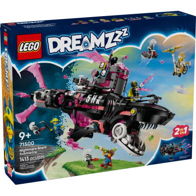 Конструктор Lego DREAMZzz Жахливий підводний човен «Акула» (71500)