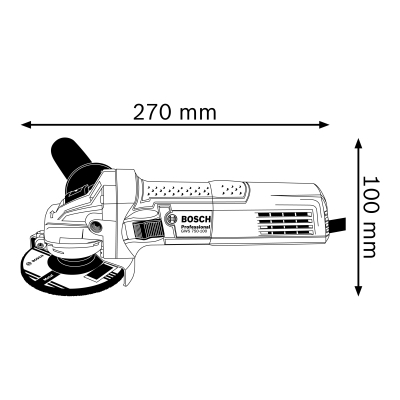 Угловая шлифовальная машина Bosch GWS 750S (0.601.394.121) фото №6
