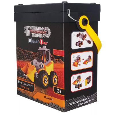 Конструктор Microlab Toys Конструктор  Строительная техника - трактор (MT8910) фото №3