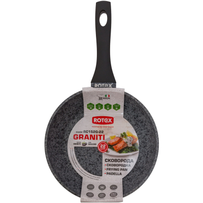 Сковорода Rotex Graniti 22 см (RC152G-22) фото №4