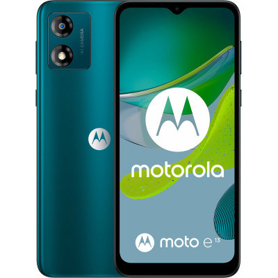 Смартфон Motorola E13 2/64GB Aurora Green (PAXT0035RS)