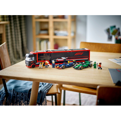 Конструктор Lego City Вантажівка F1 з автомобілями RB20 та AMR24 (60445) фото №12