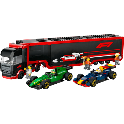 Конструктор Lego City Вантажівка F1 з автомобілями RB20 та AMR24 (60445) фото №2