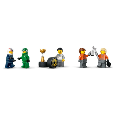 Конструктор Lego City Вантажівка F1 з автомобілями RB20 та AMR24 (60445) фото №7