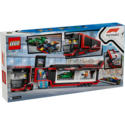 Конструктор Lego City Вантажівка F1 з автомобілями RB20 та AMR24 (60445) фото №8