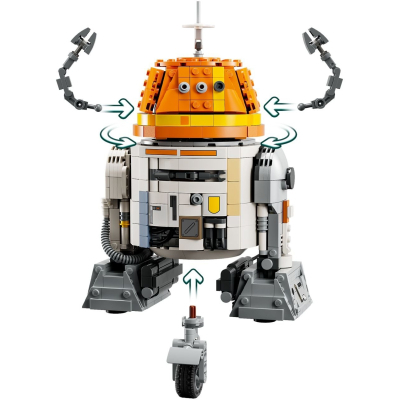 Конструктор Lego Star Wars Чоппер (C1-10P). Дроїд-астромеханік (75416-) фото №6