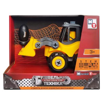 Конструктор Microlab Toys Конструктор  Строительная техника - трактор (MT8910А) фото №2
