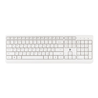 Клавіатура 2E KS220 Wireless White (-KS220WW)