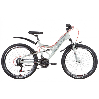 Велосипеди Formula 26" Atlas AM2 Vbr рама-17" 2022 Light Grey (OPS-FR-26-649)