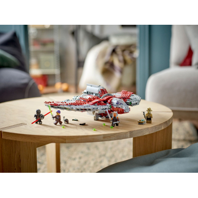 Конструктор Lego Star Wars Шатл джедаїв T-6 Асоки Тано 601 деталь (75362) фото №10