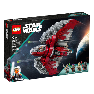 Конструктор Lego Star Wars Шатл джедаїв T-6 Асоки Тано 601 деталь (75362)