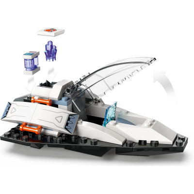 Конструктор Lego City Космічний корабель і дослідження астероїда 126 деталей (60429) фото №4
