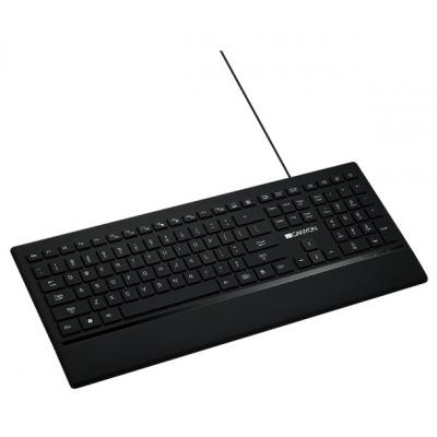 Клавиатура Canyon CNS-HKB6-RU Black USB (CNS-HKB6-RU)