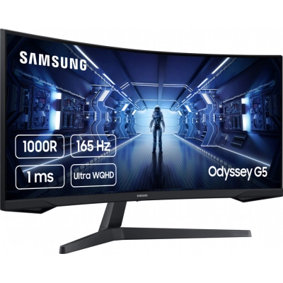 Монітор Samsung Odyssey G5 C34G55TWWI (LC34G55TWWIXCI) фото №2