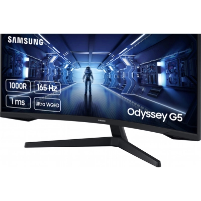 Монітор Samsung Odyssey G5 C34G55TWWI (LC34G55TWWIXCI) фото №3