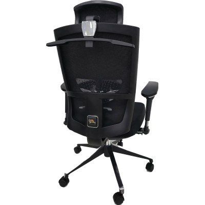 Офісне крісло Barsky ECO Black slider (G-5) фото №3