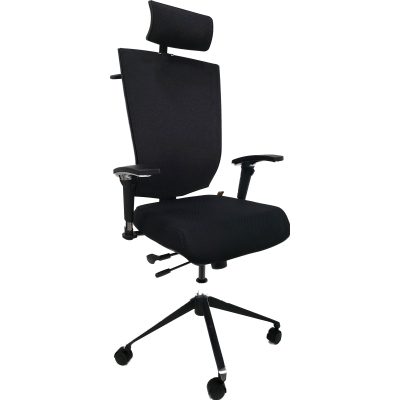 Офісне крісло Barsky ECO Black slider (G-5) фото №4