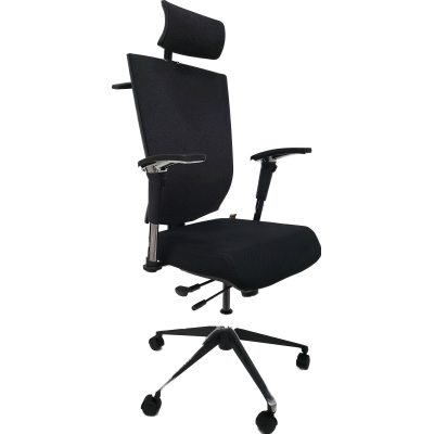 Офісне крісло Barsky ECO Black slider (G-5) фото №6