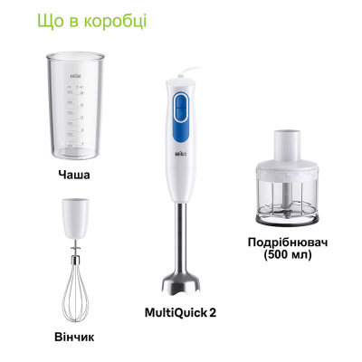 Блендер Braun MQ 20236 M WH фото №4