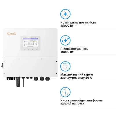 Solis S6 20kW HV-Batteries (S6-EH3P20K-H) фото №2