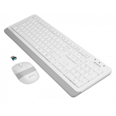 Клавиатура   мышка A4Tech FG1010 White фото №3