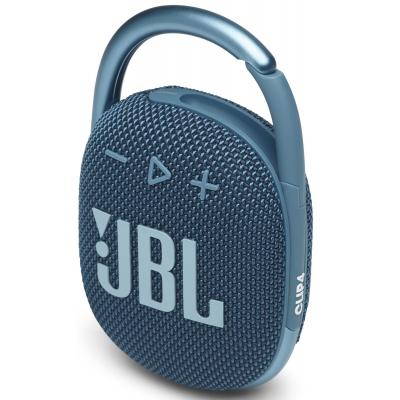 Портативна колонка JBL Clip 4 Blue (CLIP4BLU)