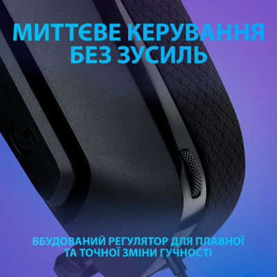 Наушники Logitech G335 Wired Gaming Black (981-000978) фото №4