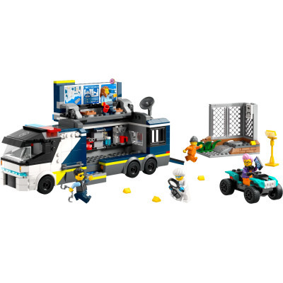 Конструктор Lego City Пересувна поліцейська криміналістична лабораторія 674 деталей (60418) фото №2