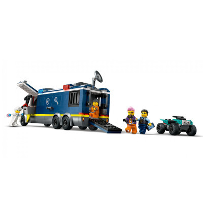 Конструктор Lego City Пересувна поліцейська криміналістична лабораторія 674 деталей (60418) фото №4