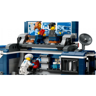 Конструктор Lego City Пересувна поліцейська криміналістична лабораторія 674 деталей (60418) фото №5