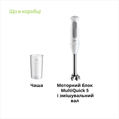Блендер Braun MQ 50001 M WH фото №7