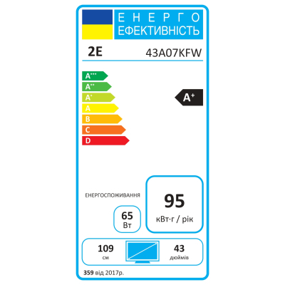 Телевизор 2E 43A07KFW (-43A07KFW) фото №12