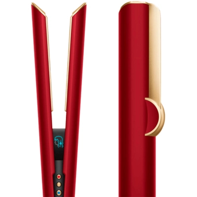 Выпрямитель для волос Dyson HТ01 Airstrait Red Velvet/Gold фото №2