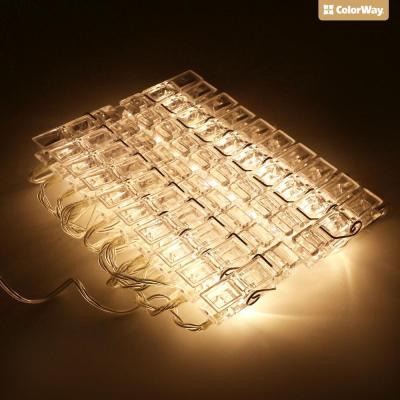 Гирлянда Colorway 20 LED, 3м, гирлянда с прищепками (CW-LCP-20L30B) фото №6