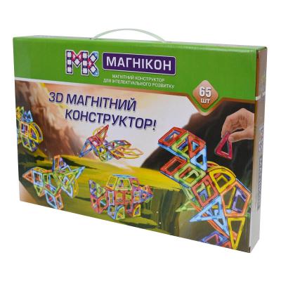 Конструктор Магнікон Конструктор  65 деталей (MK-65) фото №2