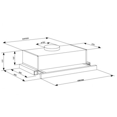 Витяжки Eleyus BREEZE 700 60 IS фото №12